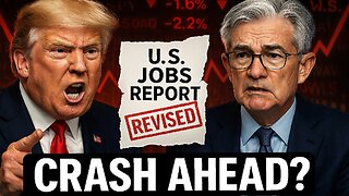 Trump vs Powell: FAKE Jobs Data Sparks Market Panic 🚨 | Crash or Liftoff?