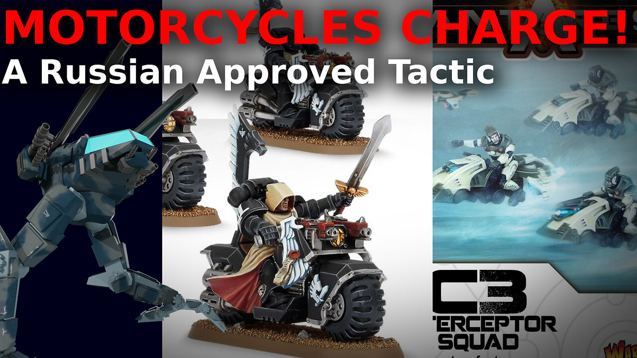 Space Marines Charging on Motorcycles! Has any military actually tried this?