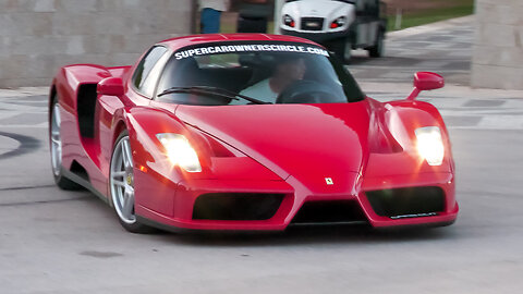 Ferrari Enzo - Lovely V12 Sounds !