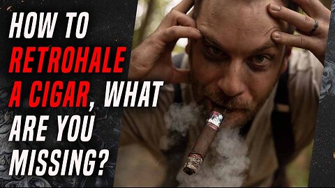 How To Retrohale A Cigar, Cigar 101