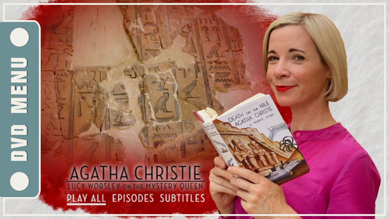 Agatha Christie: Lucy Worsley on the Mystery Queen - DVD Menu