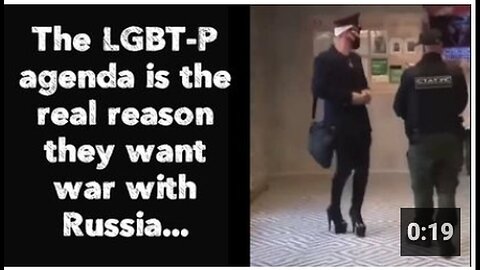 "LGBT-P Agenda Cited as Motivating Factor for Potential War with Russia"