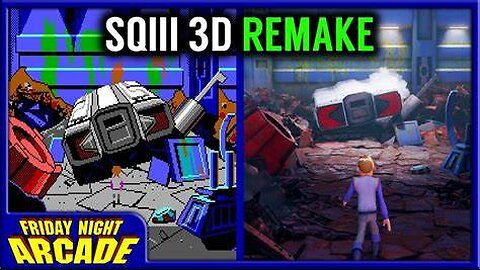 Space Quest 3D: The Pirates Of Pestulon (Full Game) - Walkthrough / Playthrough [SCUMMVM - LINUX]