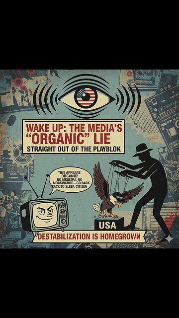 Wake Up: The Media's "Organic" Lie is Straight Out of the Playbook