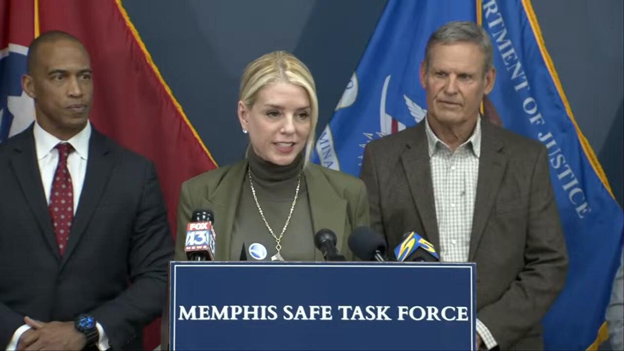 Pam Bondi Provides Update on Memphis Safe Task Force - November 24, 2025