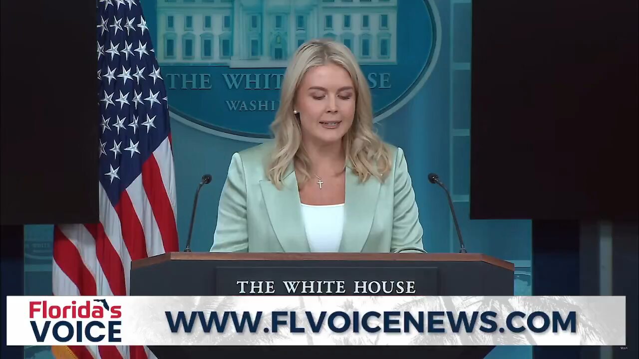 Karoline Leavitt just SCOLDED the press right totheir facesfor ignoring the murder of Iryna Zarutska