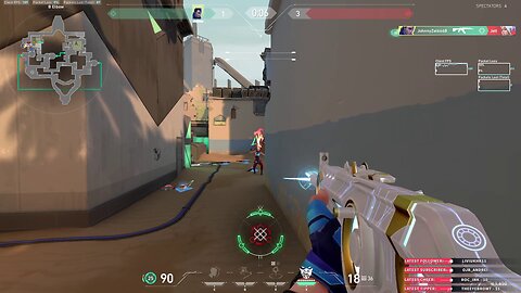 Just 3 enemies easily eliminated on Valorant