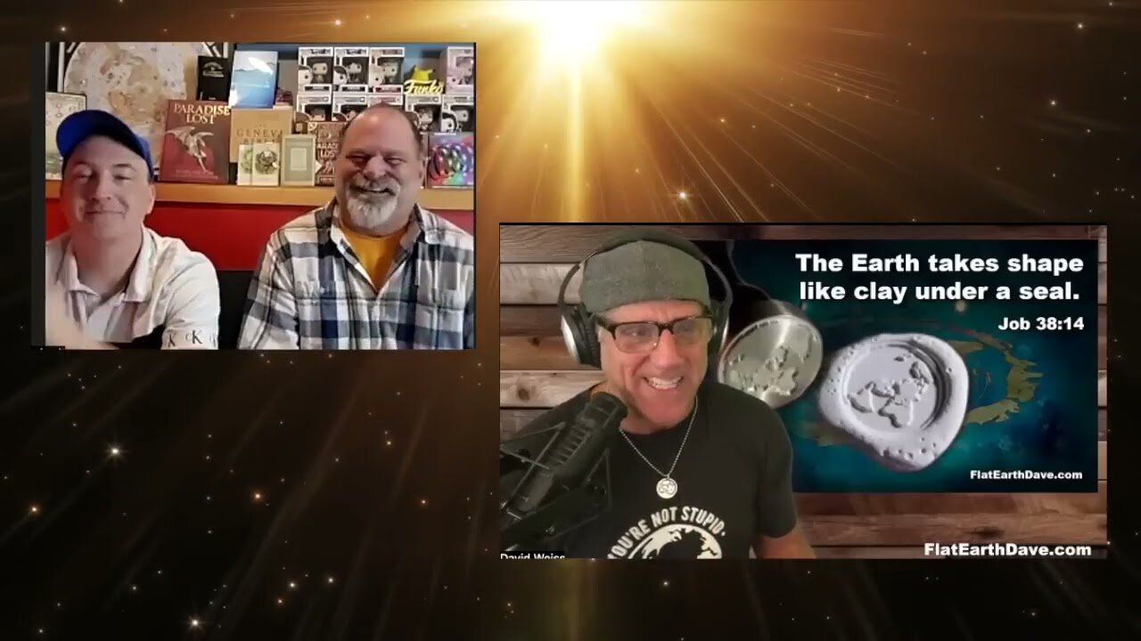 [Apr 8, 2025] The Books/Overflowing Cup PODCAST with Flat Earth Dave [Mark Archambault]
