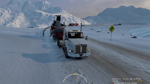 ATS, Alaska - North to the Future, Kenworth T880, Prudhoe Bay - Fairbanks