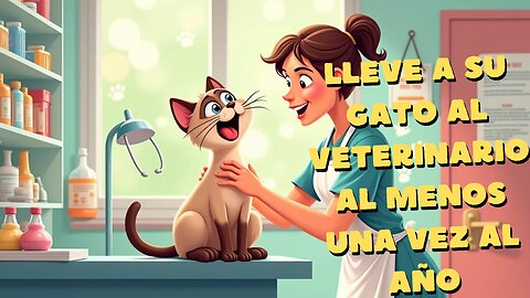 Lleve A Su Gato Al Veterinario Al Menos Una Vez Al Año