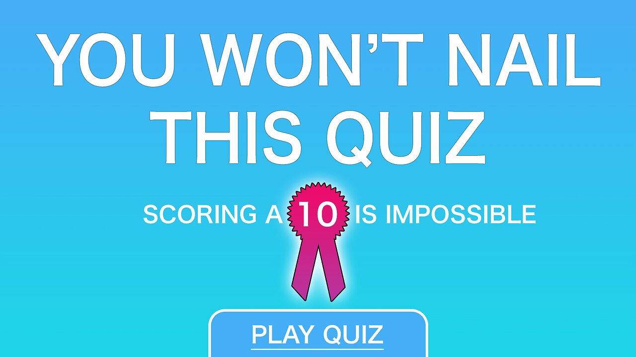 10 Mixed Trivia Questions