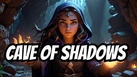 🔥 Dark Fantasy Anime Story | The Lost Magic of Sylvia & the Cave of Shadows 🌑✨