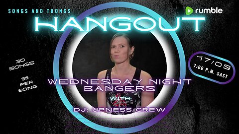Wednesday Hangout Stream with Mrs Thongs