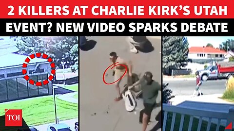 Charlie Kirk: Chilling New Video Shows Armed Man Running During Panic After Assassination | Watch