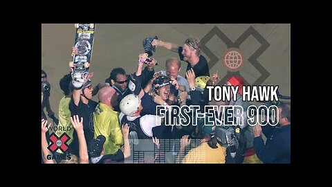 Tony Hawk Lands FIRST-EVER Skateboarding 900