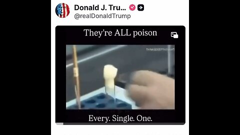 They're ALL poison, Every. Single. One.