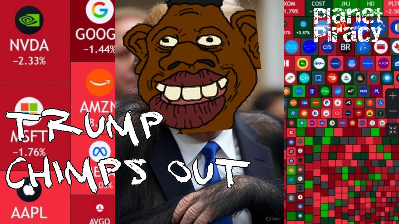 Planet Piracy 204: Trump Chimps Out