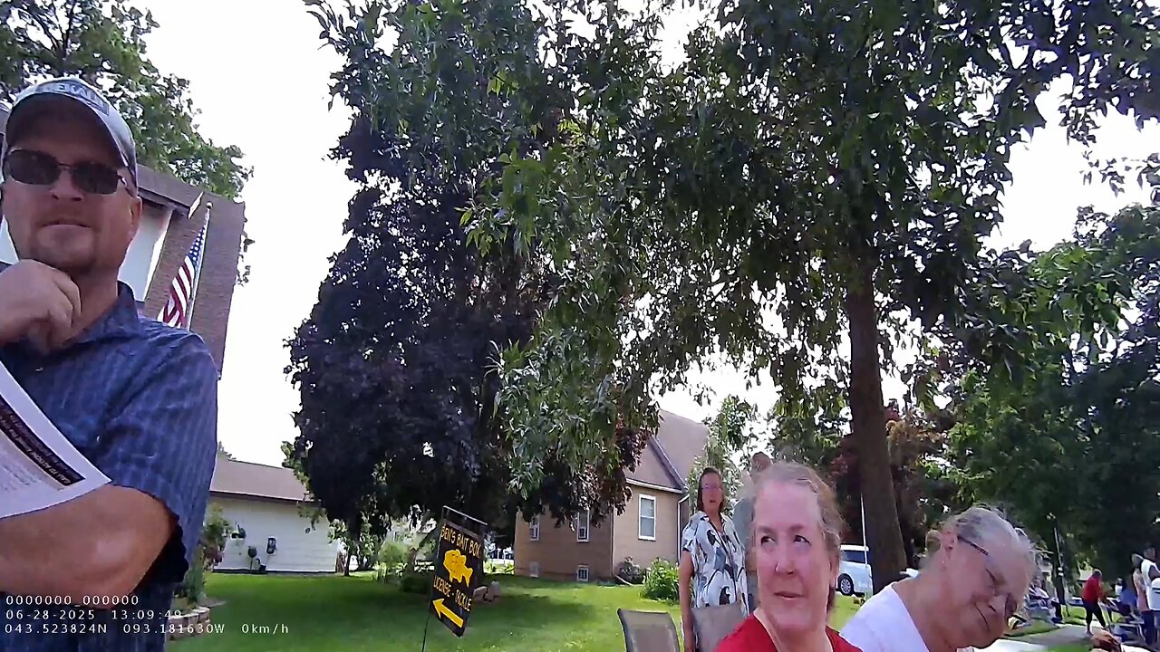 6/28/25 Ellendale Mn Councilman JOEL MEYER attacks it AGAIN. DISGUSTING!