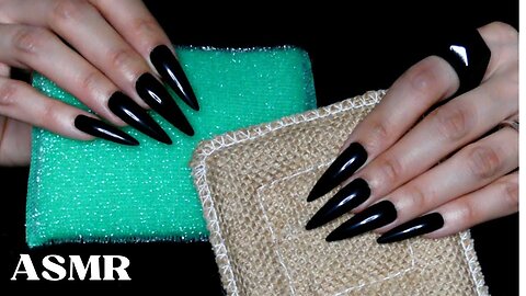 ASMR Scratching Sponges (no talking)