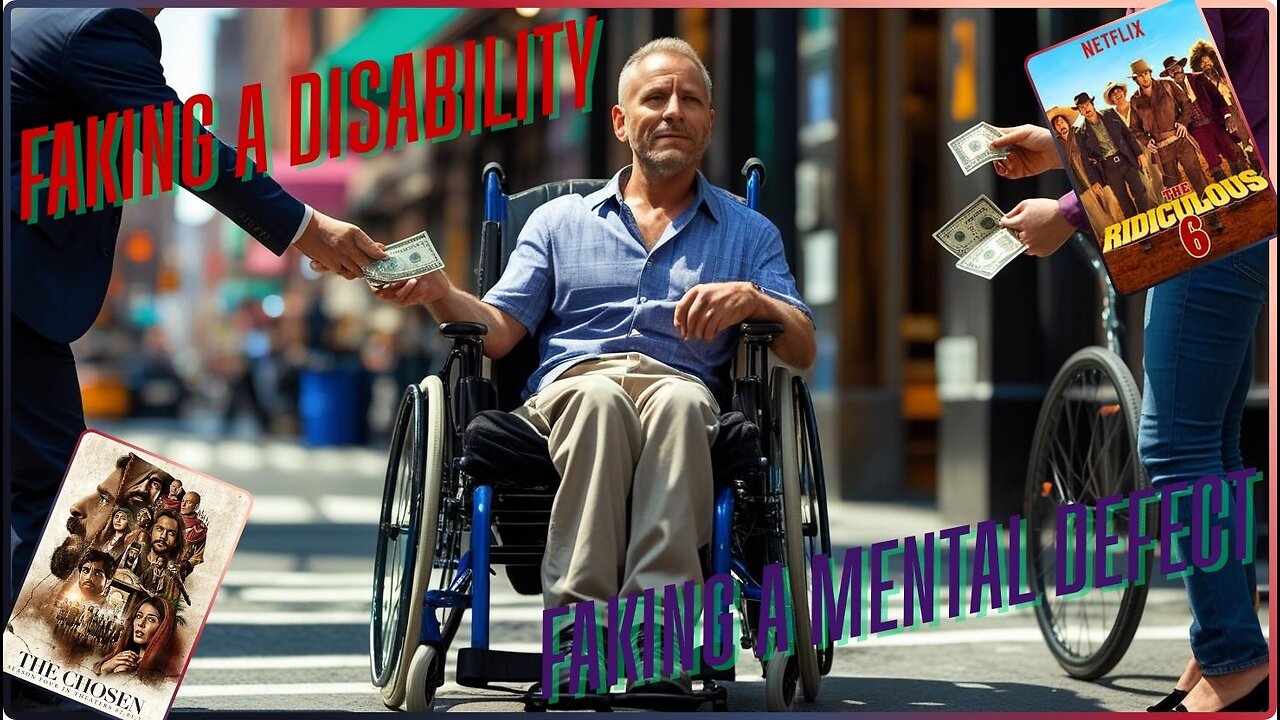 This Beggar Faked Mental & Physical Disability! / The Chosen & The Ridiculous 6 On Rumble.