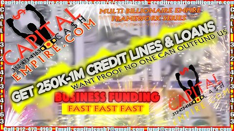 PROOF NO 1 OUTFUNDs US! 250,000-1M CREDIT LINES & LOANS NOT BS CC's DECLINING LIMITS RUINING FICO