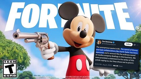 Fortnite Execs SLAM Disney: They're TOO SLOW to Make Decisions!