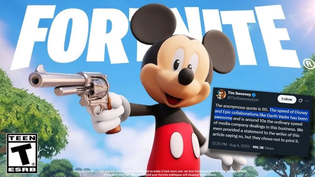Fortnite Execs SLAM Disney: They're TOO SLOW to Make Decisions!