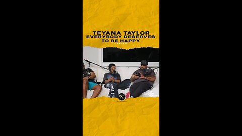 @teyanataylor Everybody deserves to be happy. #teyanataylor 🎥 #joebuddenpodcast