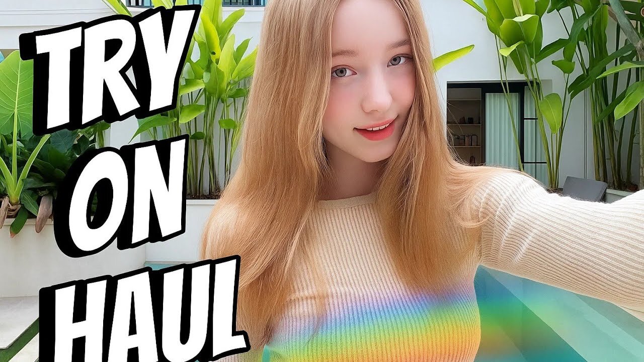 "4K Fishnet Try On Haul 2025 | Transparent Dry vs Wet Look | See Through Lingerie & Bikini Trends"