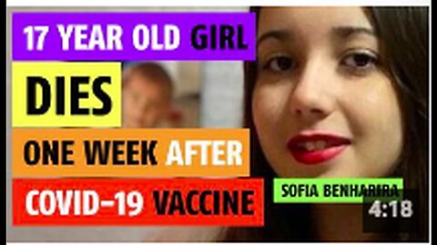 17-year-old girl dies one week after COVID vaccine