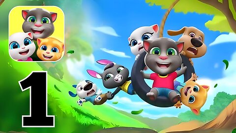 My Talking Tom Friends - Gameplay Walkthrough | Part 1 (Android, iOS)