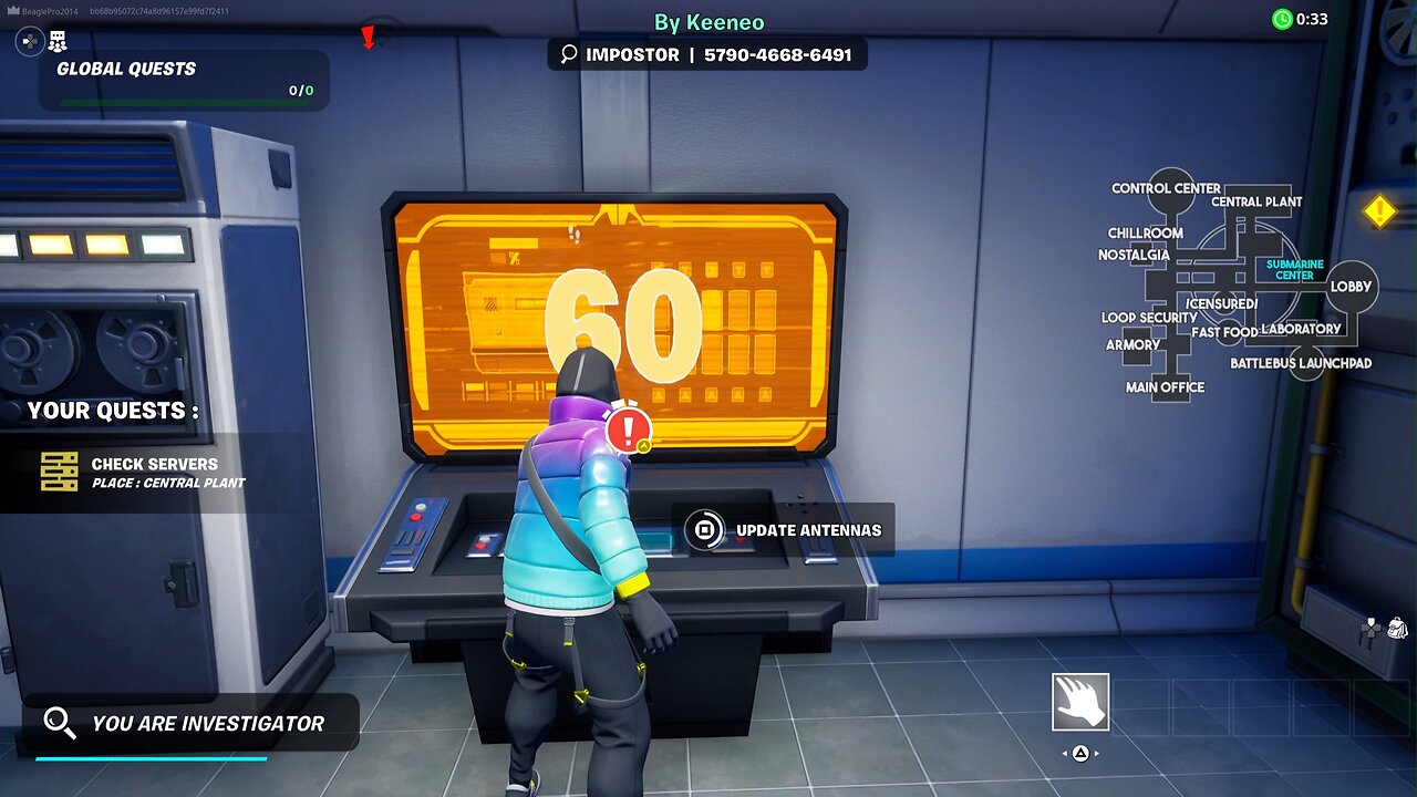 There is a Imposter Among Us! (Fortnite)