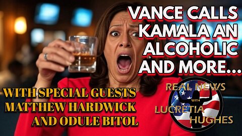 Vance Calls Kamala An Alcoholic And More..