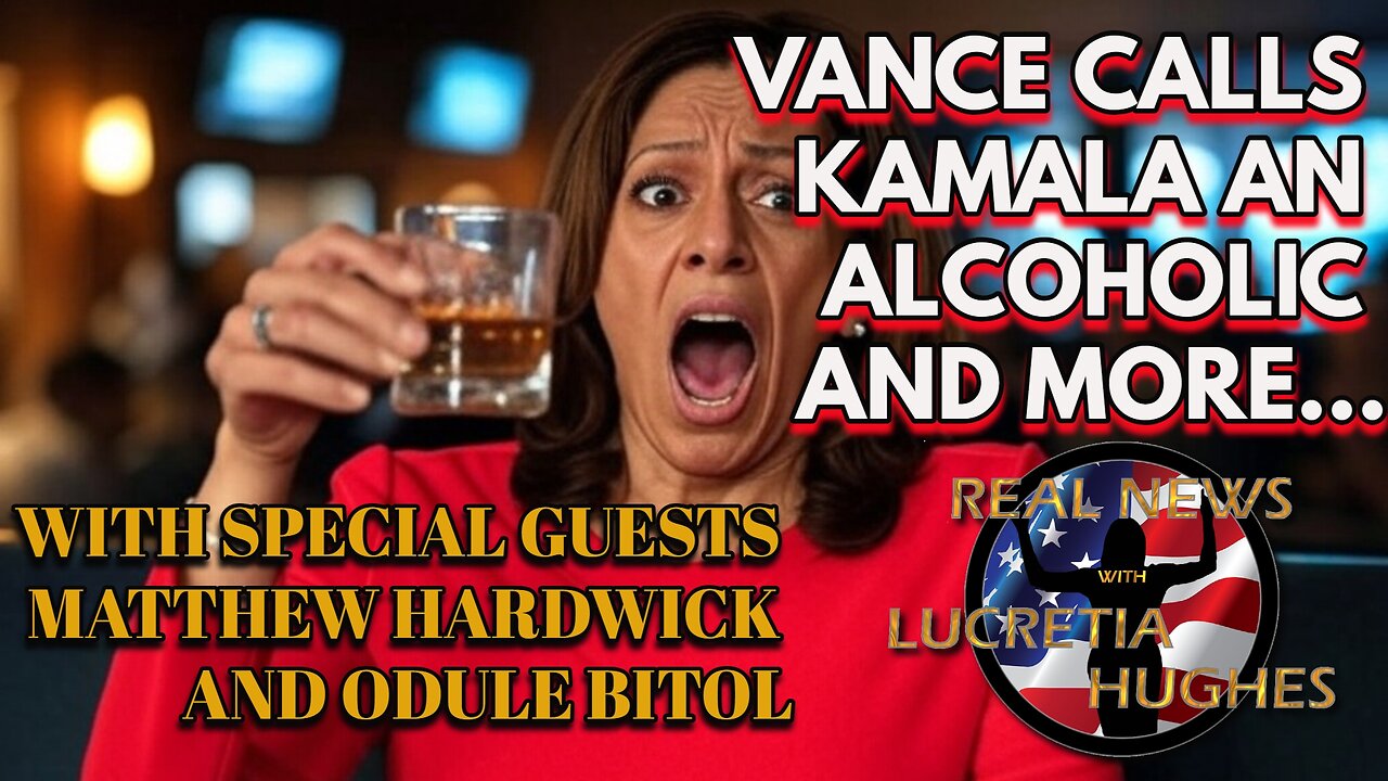 Vance Calls Kamala An Alcoholic And More..