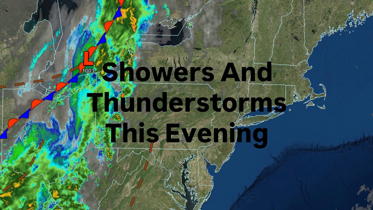 Showers And Thunderstorms This Evening