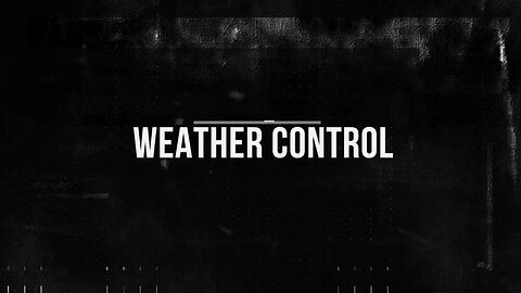 Weather Control (2009)