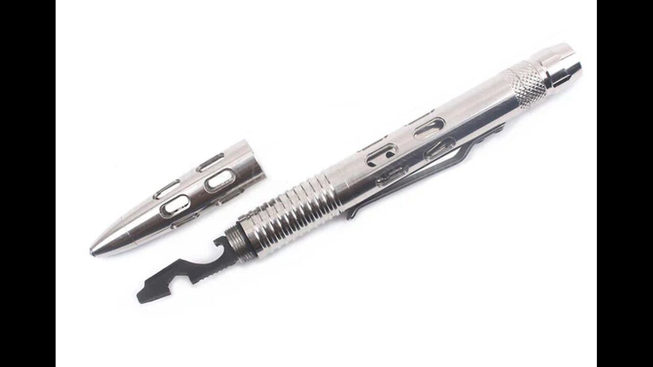 4-in-1 Tactical Pen that Goes Beyond Just Being A Writing Tool