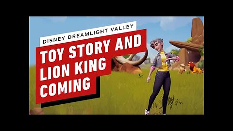 Disney Dreamlight Valley Teases Toy Story, Lion King Expansions