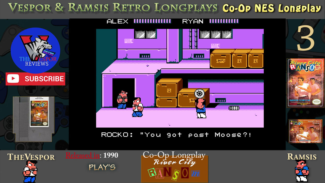 River City Ransom | NES | Full Retro Playthrough and Longplay | Episode #3