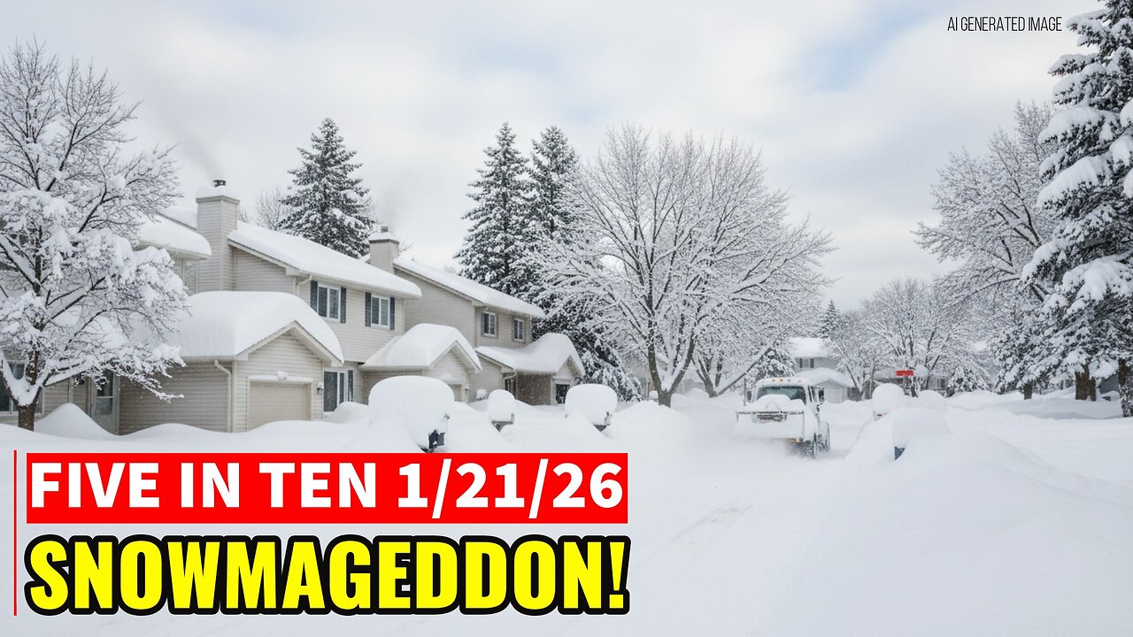Five in Ten 1/21/26: Snowmageddon!