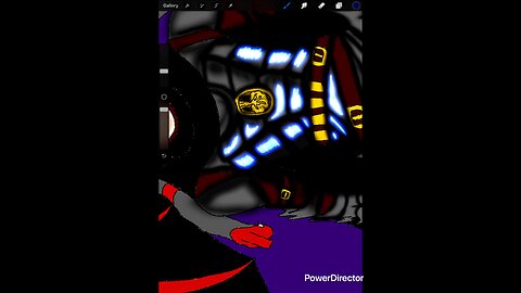 Drawing nuclear joestar and the black hand of Sauron