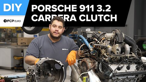 Porsche 911 Clutch & Flywheel Replacement DIY (1987-1989 Porsche 911 3.2 Carrera, G50 Gearbox)