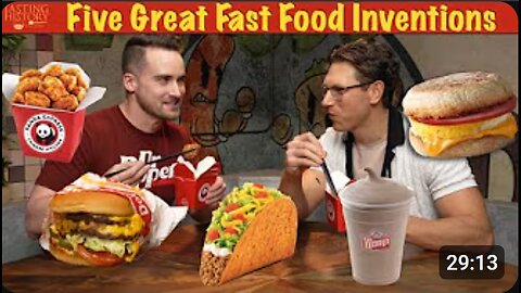 🍟 5 FOODS That Changed Fast Food FOREVER! 🔥 The Tasty Revolution 🍔🥤