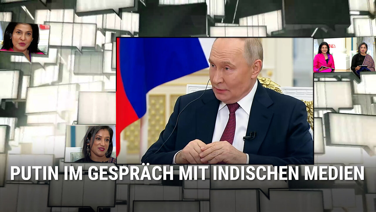 Putin im Gespräch mit indischen Medien: "Unsere Beziehungen haben einen einzigartigen Charakter"