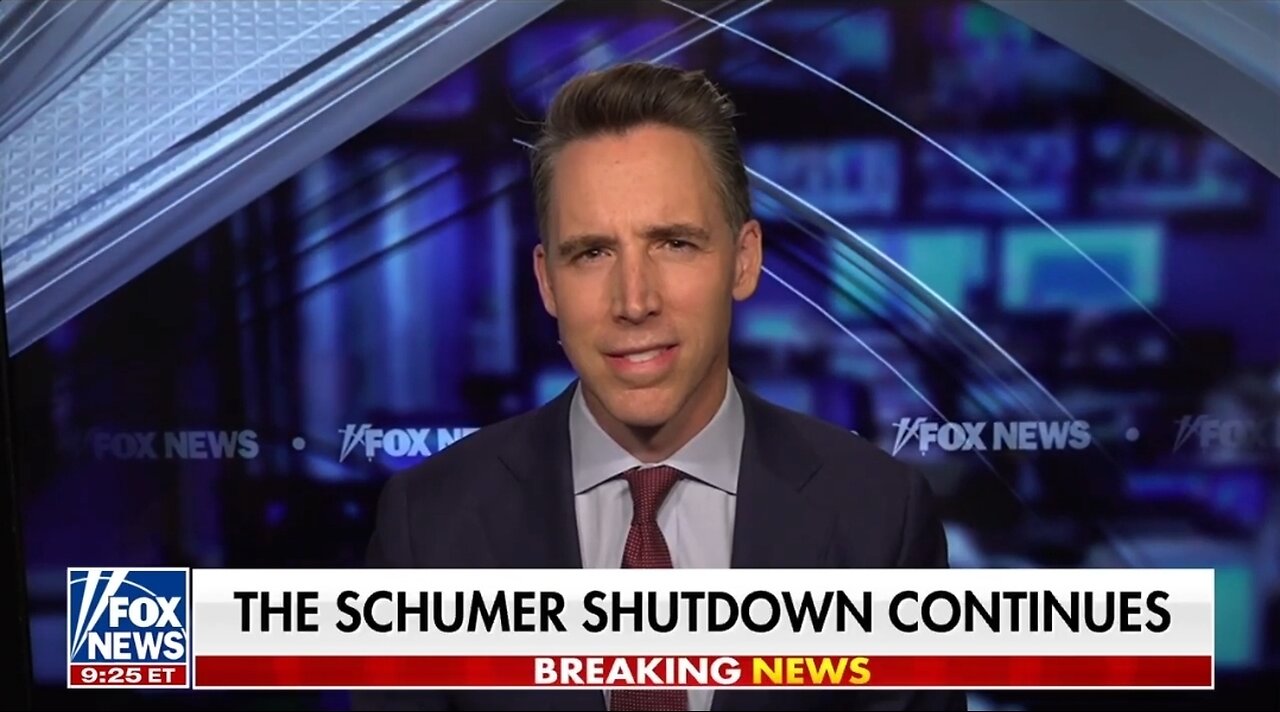 Sen Josh Hawley: We're At A Breaking Point!