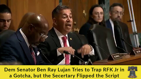 Dem Senator Ben Ray Lujan Tries to Trap RFK Jr in a Gotcha, but the Secertary Flipped the Script