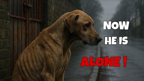 He Waited Every Day… For Someone Who Never Came 💔 | Heartbreaking Dog Story