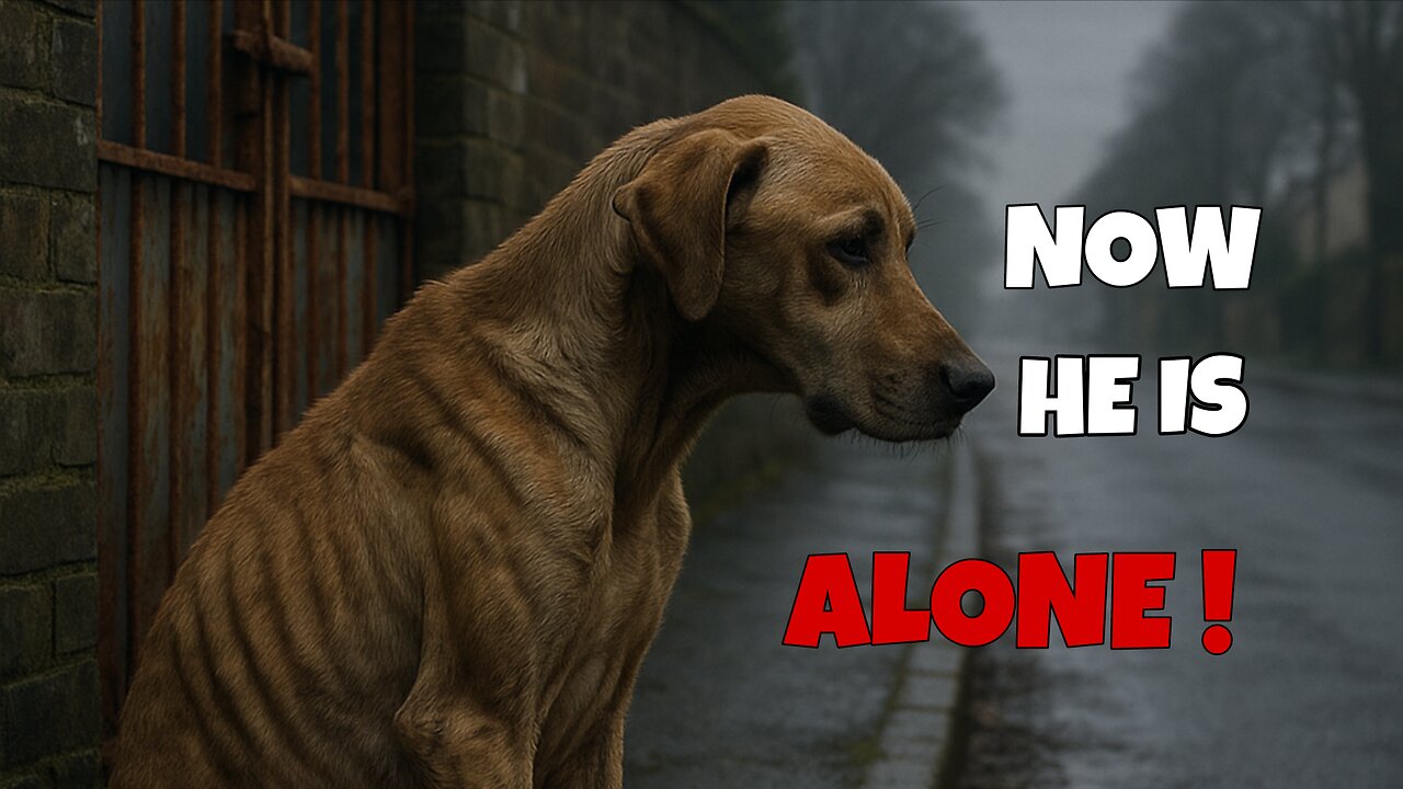 He Waited Every Day… For Someone Who Never Came 💔 | Heartbreaking Dog Story