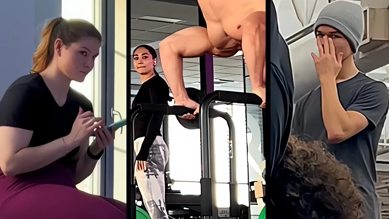 🔥Scaring People in The Gym With Calisthenics #68