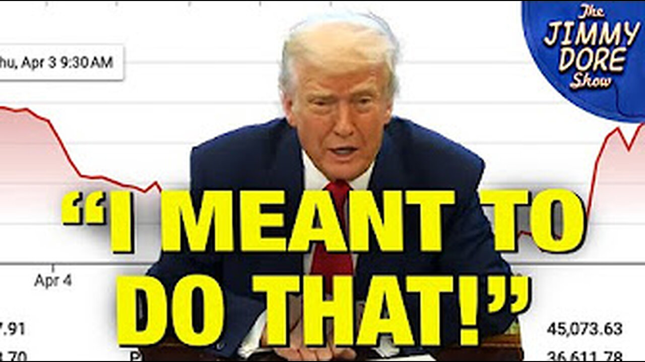 What tariffs?Reversing was the plan.